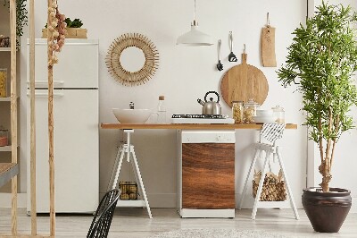 Copertura magnetica per porta della lavastoviglie Legna