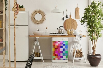 Copertura magnetica per porta della lavastoviglie Astrazione del colore
