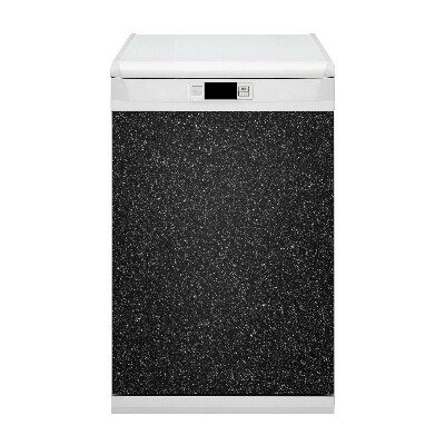 Coperchio magnetico decorativo per lavastoviglie Texture nera