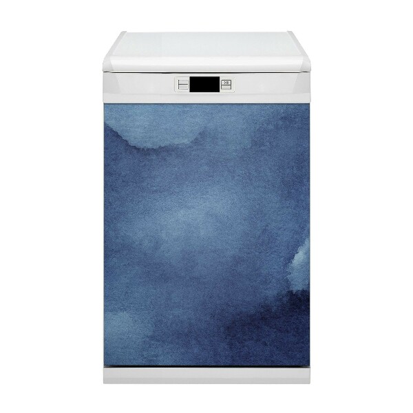 Adesivo magnetico per lavastoviglie Astrazione blu
