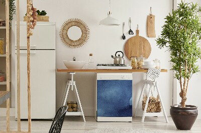 Adesivo magnetico per lavastoviglie Astrazione blu