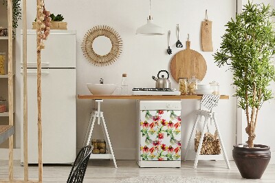 Copertura magnetica per lavastoviglie Fiori selvatici