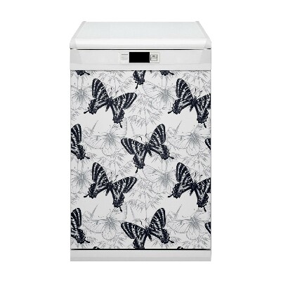Pannello magnetico per lavastoviglie Drawing Butterflies