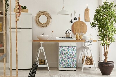 Copertura magnetica per lavastoviglie cartone animato
