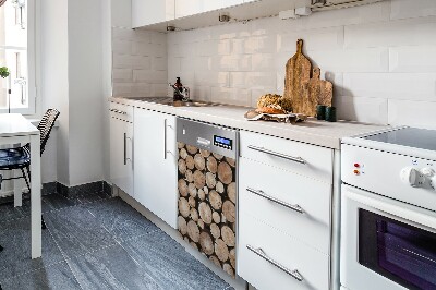 Pannello magnetico per lavastoviglie Travi in legno