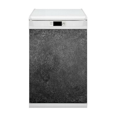Adesivo magnetico per lavastoviglie Cemento nero
