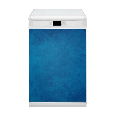 Copertura magnetica per lavastoviglie Sfondo blu