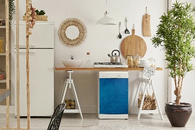 Copertura magnetica per lavastoviglie Sfondo blu