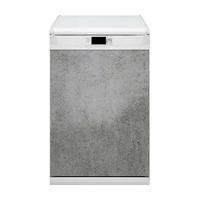 Adesivo magnetico per lavastoviglie Calcestruzzo grigio