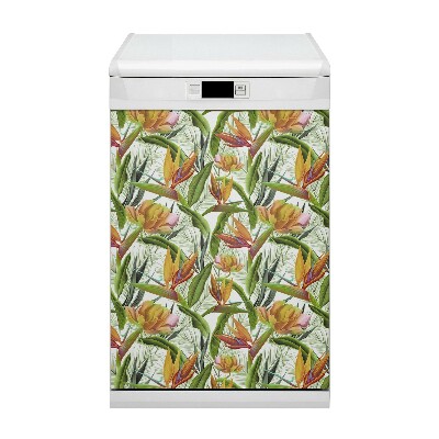 Copertura magnetica per lavastoviglie Piante tropicali