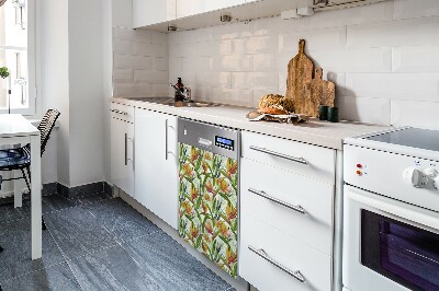 Copertura magnetica per lavastoviglie Piante tropicali