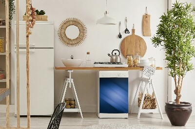 Copertura magnetica per lavastoviglie Astrazione blu