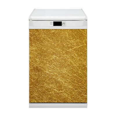 Adesivo magnetico per lavastoviglie Trama d'oro