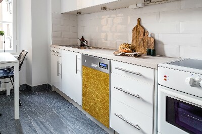 Adesivo magnetico per lavastoviglie Trama d'oro