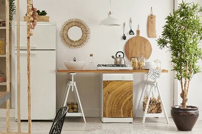 Coperchio magnetico decorativo per lavastoviglie Barattolo di legno