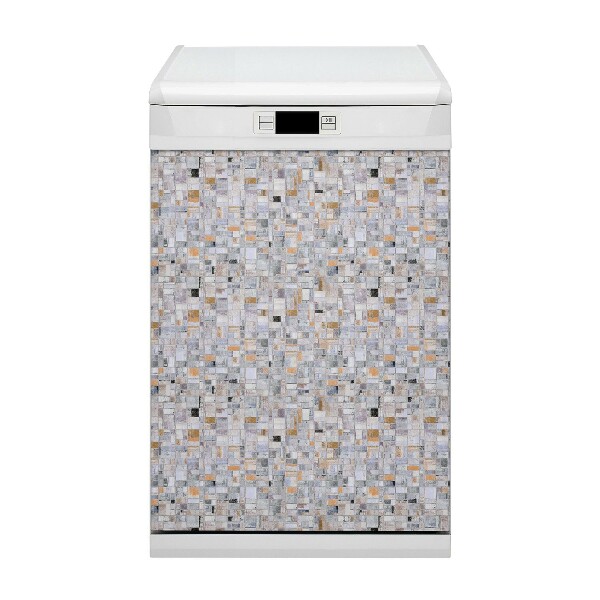Copertura magnetica per lavastoviglie Piastrelle colorate