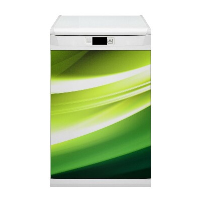 Adesivo magnetico per lavastoviglie Trama verde