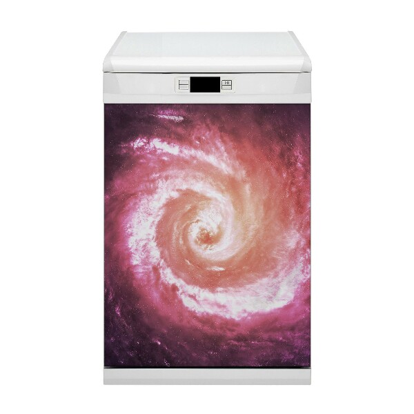 Coperchio magnetico decorativo per lavastoviglie Vortice cosmico