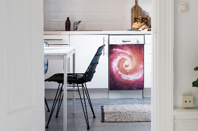 Coperchio magnetico decorativo per lavastoviglie Vortice cosmico