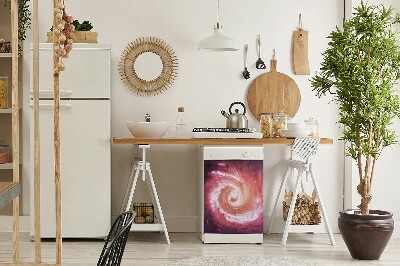 Coperchio magnetico decorativo per lavastoviglie Vortice cosmico