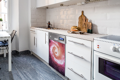 Coperchio magnetico decorativo per lavastoviglie Vortice cosmico