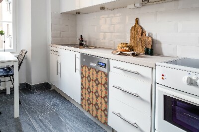 Copertura magnetica per porta della lavastoviglie Motivi indiani