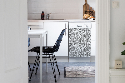 Coperchio magnetico decorativo per lavastoviglie Imitazione del legno
