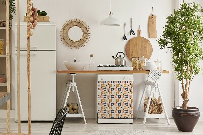 Coperchio magnetico decorativo per lavastoviglie Fiori