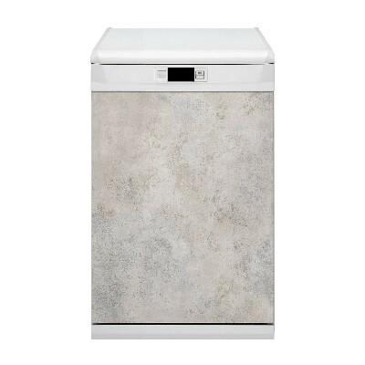 Copertura magnetica per lavastoviglie Cemento bianco