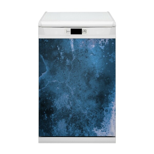 Coperchio magnetico decorativo per lavastoviglie Ondate di astrazione