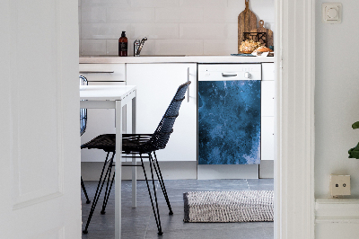 Coperchio magnetico decorativo per lavastoviglie Ondate di astrazione