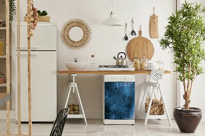 Coperchio magnetico decorativo per lavastoviglie Ondate di astrazione