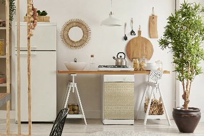 Adesivo magnetico per lavastoviglie Forma gialla