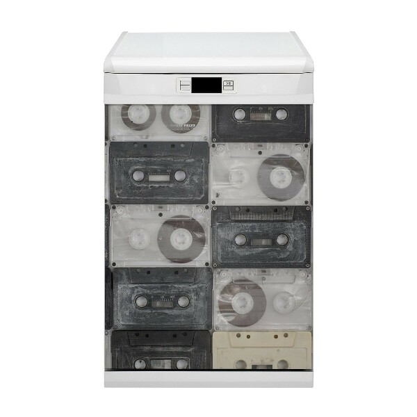 Adesivo magnetico per lavastoviglie Vecchie cassette