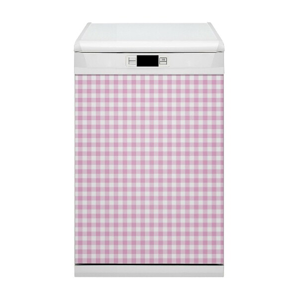Copertura magnetica per lavastoviglie Griglia rosa