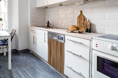 Copertura magnetica per porta della lavastoviglie Schede orizzontali