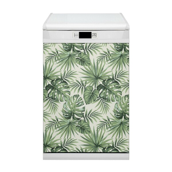 Adesivo magnetico per lavastoviglie Modello tropicale