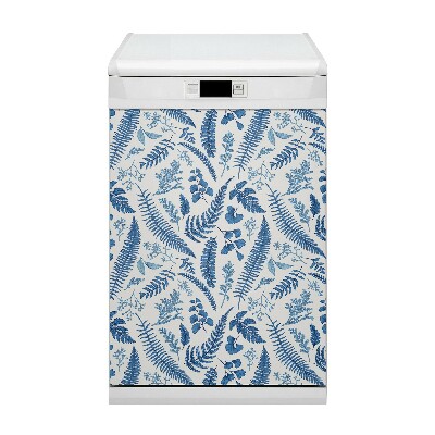 Adesivo magnetico per lavastoviglie Ferniche blu