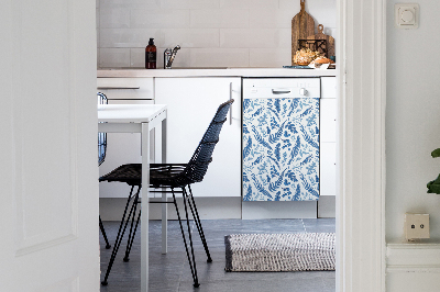 Adesivo magnetico per lavastoviglie Ferniche blu