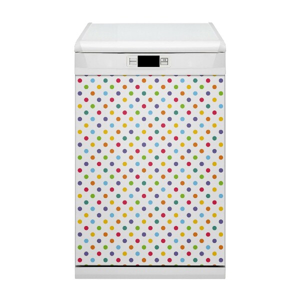 Pannello magnetico per lavastoviglie Punti colorati