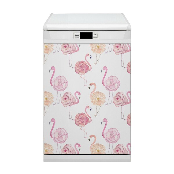 Copertura magnetica per porta della lavastoviglie Faglie di fiamme