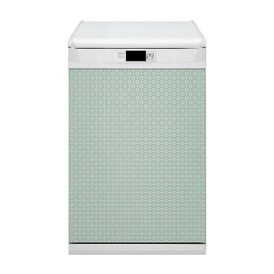 Copertura magnetica per porta della lavastoviglie bianco blu