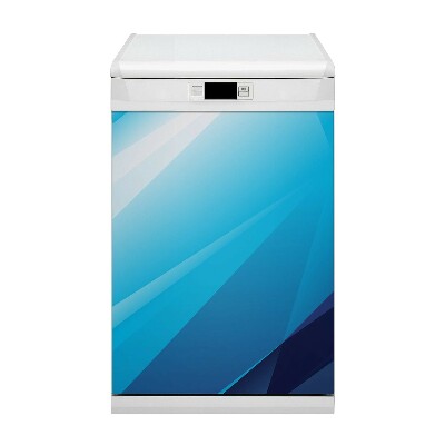 Coperchio magnetico decorativo per lavastoviglie Transizione blu