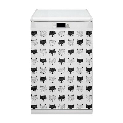 Copertura magnetica per porta della lavastoviglie Pattern in liski