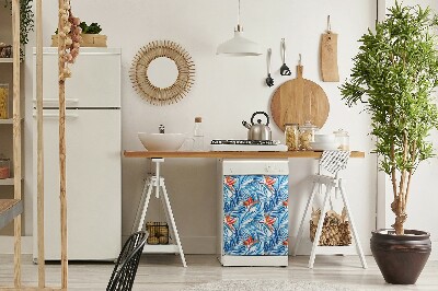 Coperchio magnetico decorativo per lavastoviglie Paradiso blu
