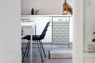 Copertura magnetica per lavastoviglie Pattern semi -cerchio