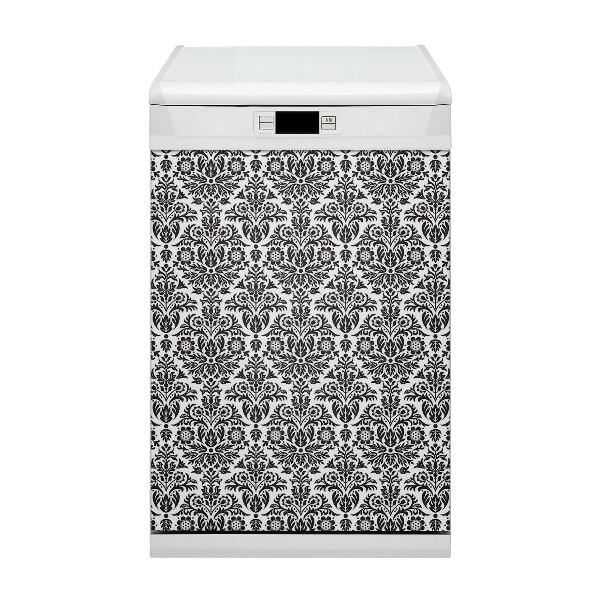 Adesivo magnetico per lavastoviglie Pattern floreale