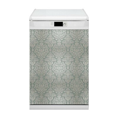 Copertura magnetica per porta della lavastoviglie Pattern floreale