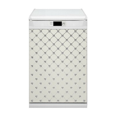 Coperchio magnetico decorativo per lavastoviglie Modello nei diamanti