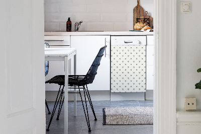 Coperchio magnetico decorativo per lavastoviglie Modello nei diamanti